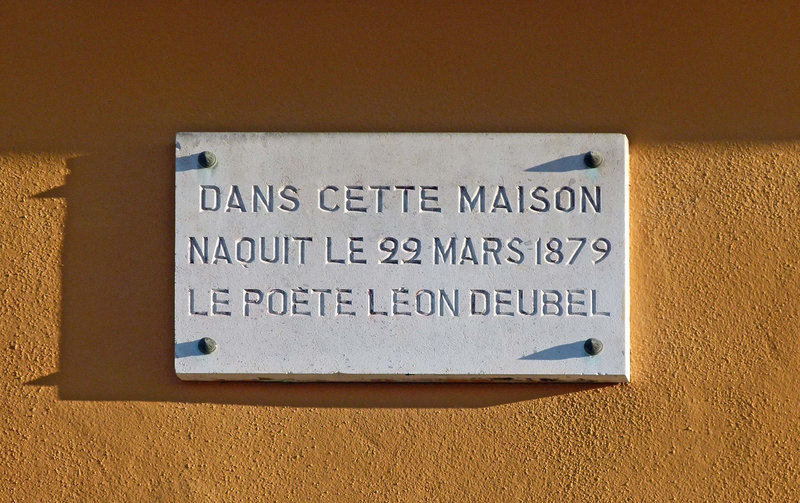 Plaque Deubel Fbg de France P1150205 (2)
