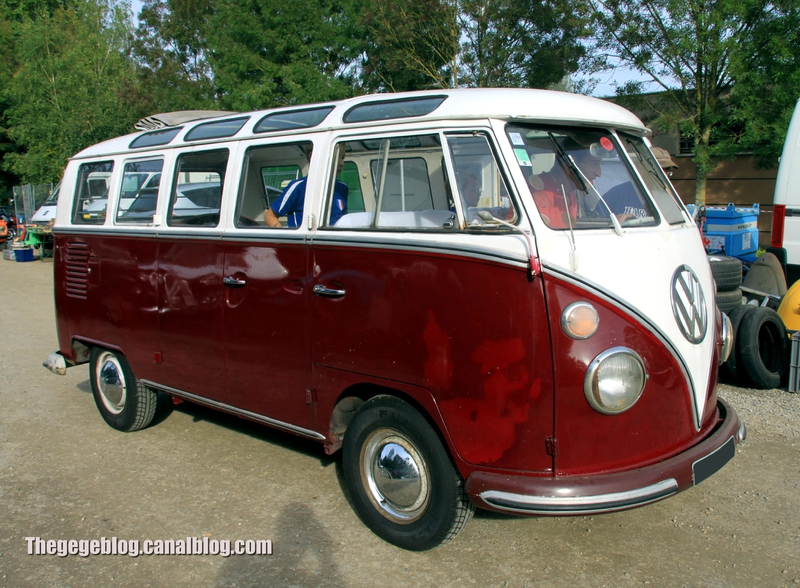 Vw combi split vitré (32ème Bourse d'échanges de Lipsheim) 01