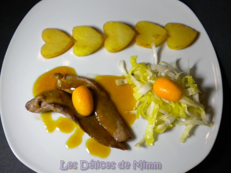 Aiguillettes de canard à l’orange et ses cœurs de pommes de terre 5