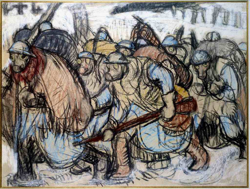 Jules_Emile_Zingg_-_First_World_War_Soldiers_wearing_a_gas_mask_Zingg_Jules_Emile_(1882-1942)_-_(MeisterDrucke-1407486)