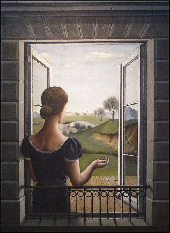 paul delvaux - la fenêtre - 1936