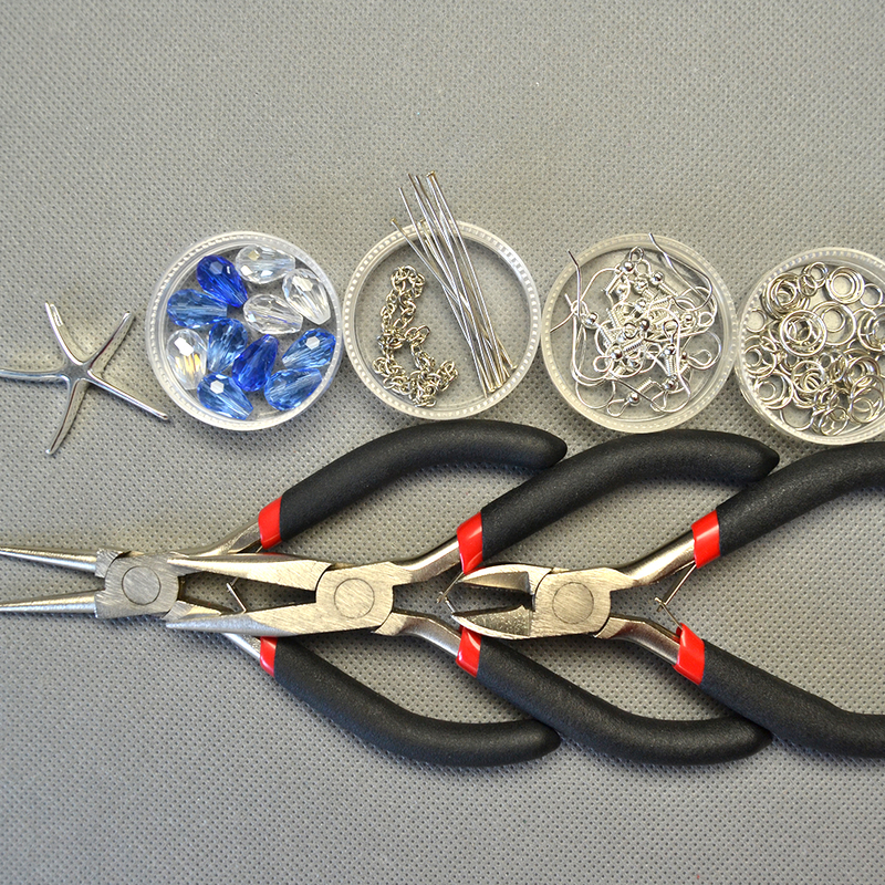 pandahall-diy-craft-on-brass-starfish-pendants-earrings-with-drop-glass-beads-dangles01