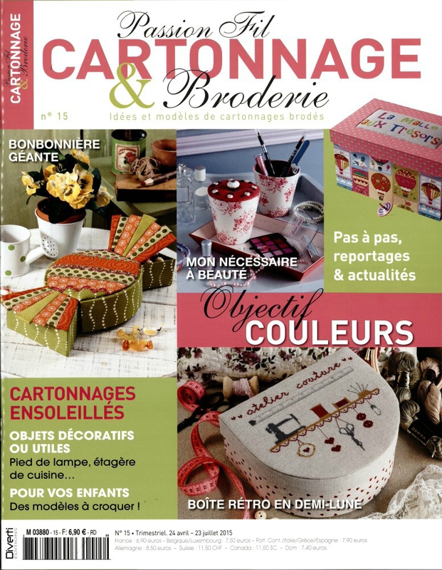 Passion Fil Cartonnage et Broderie n° 15