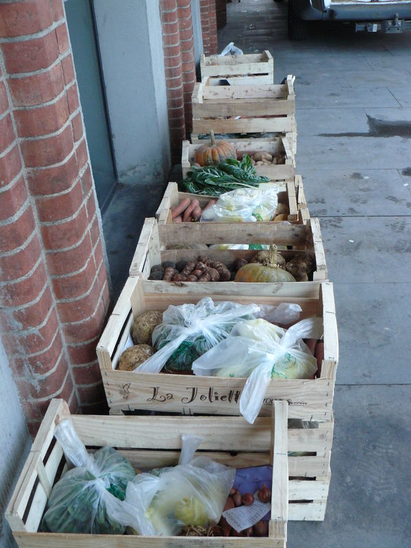 des légumes