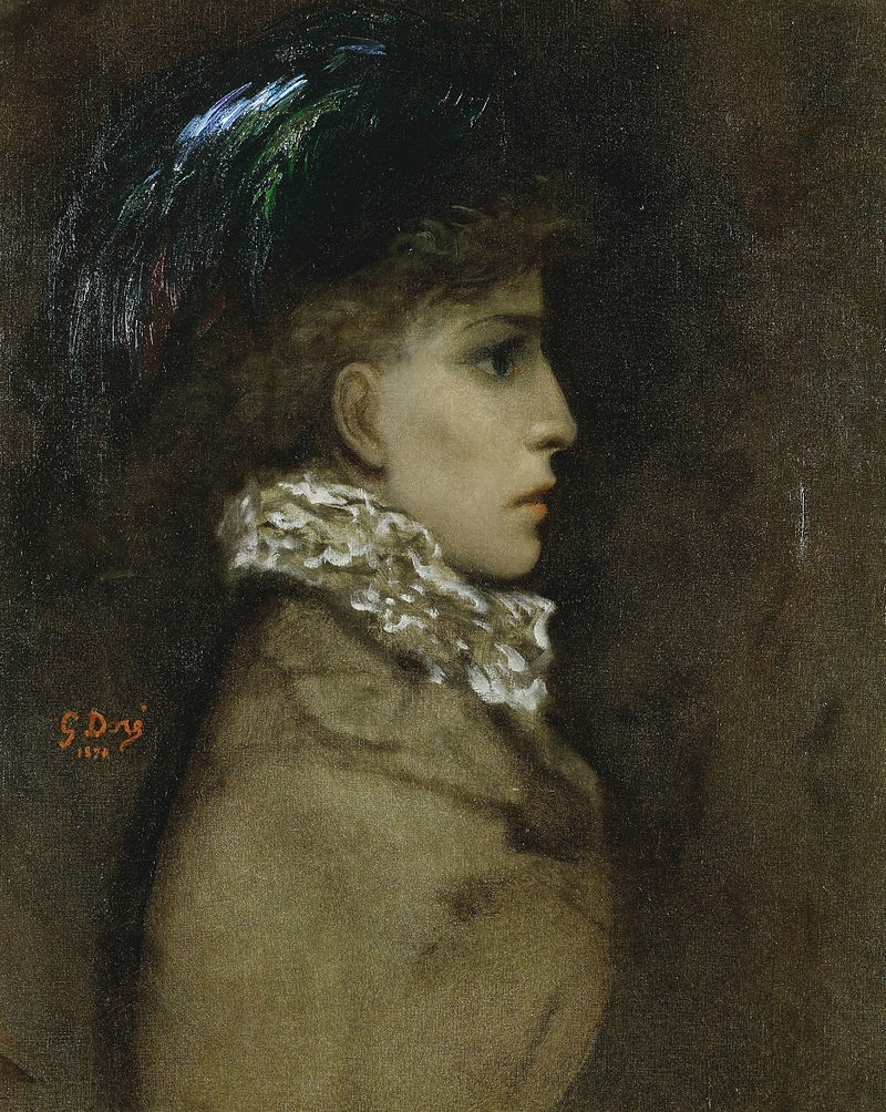 Bernhardt (Sarah), par Gustave Doré, 1870