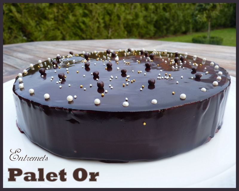 entremets palet or