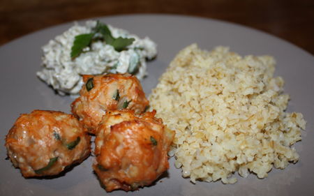 recettes Boulettes de dinde dAsie