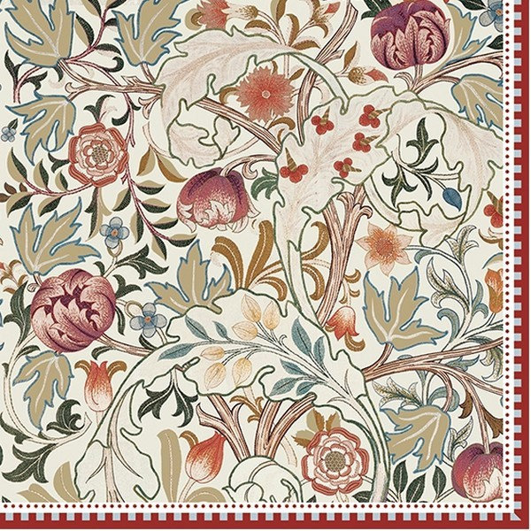 4-serviettes-en-papier-decoupage-collage-33-cm-william-morris-naturel-f-7020-p