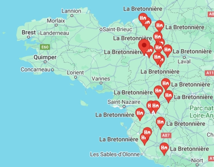 L'exemple La bretonnière - marches de Bretagne