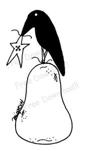free poire corbeau