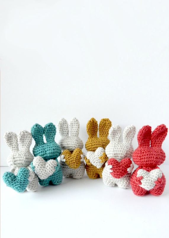 Valentin, mini lapin au grand coeur - Anisbee