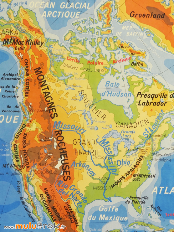 Carte-physique-AMERIQUE-DU-NORD-7-muluBrok-Vintage