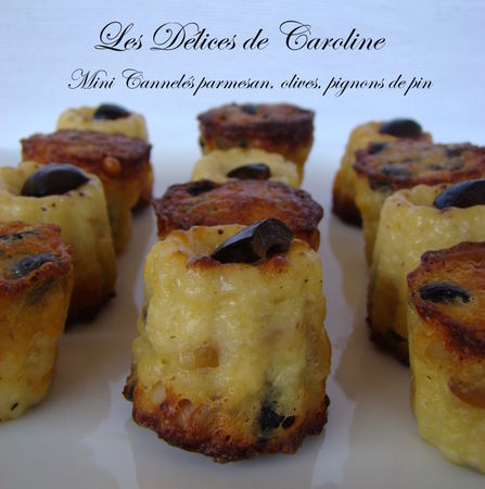 Mini cannelés salés recettes Mini cannelés salés