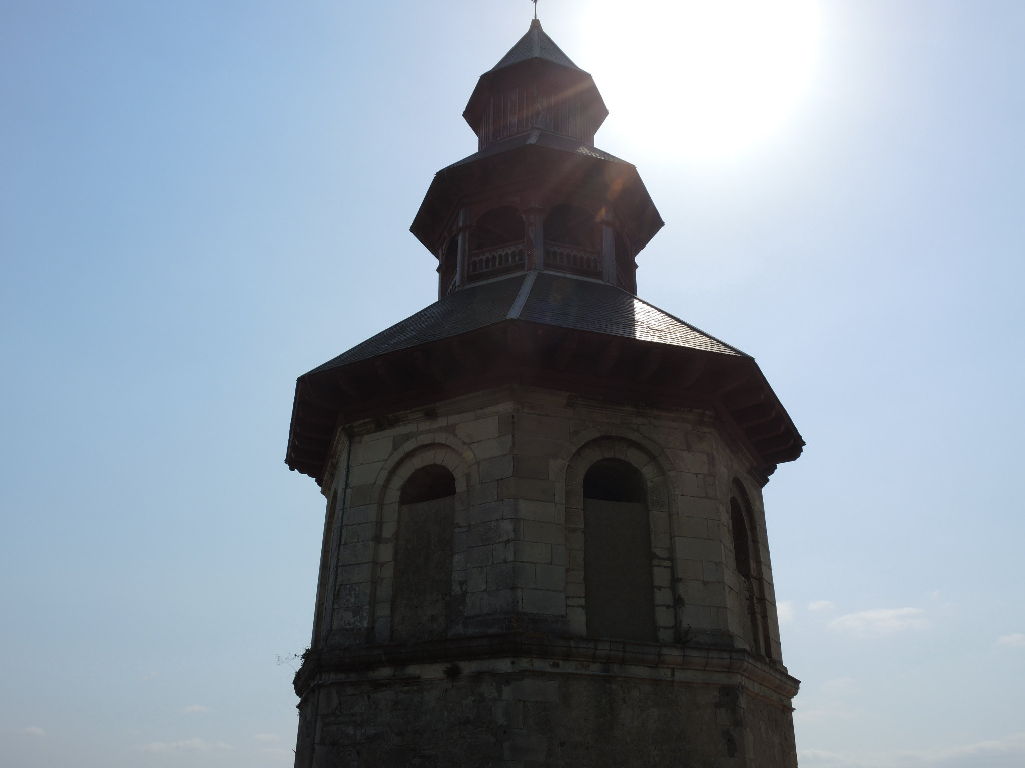 Ciboure, église Saint Vincent, clocher pagode (64)
