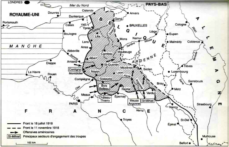 Offensives américaines1918