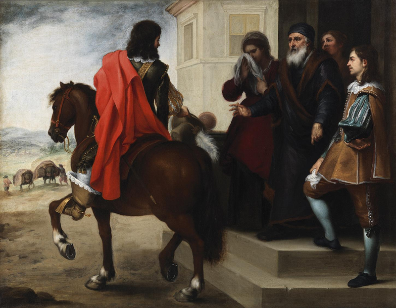 Bartolomé Esteban Murillo (1617-1682), The Departure of the Prodigal Son, 1660s