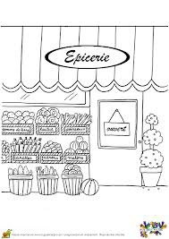 Dessin épicerie