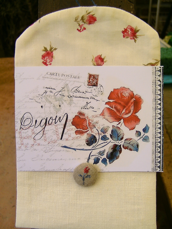 intérieur enveloppe et carte