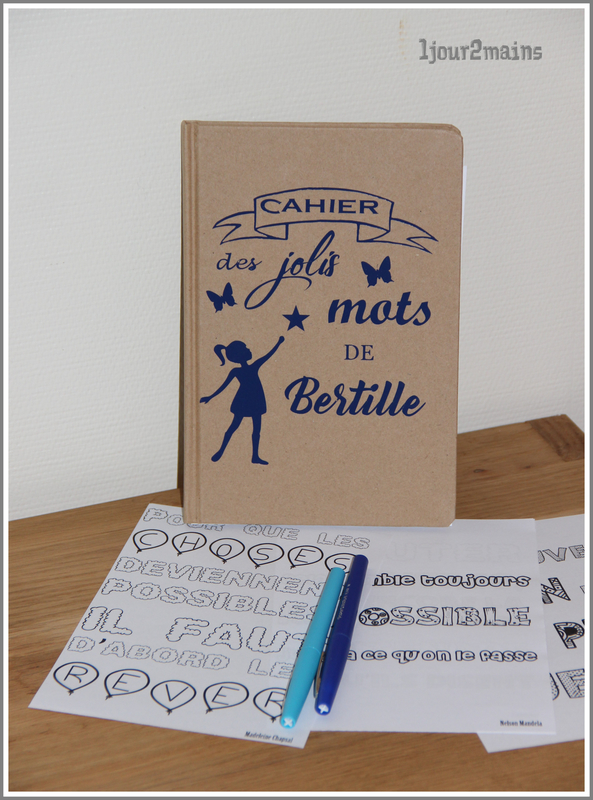 cahier bertille