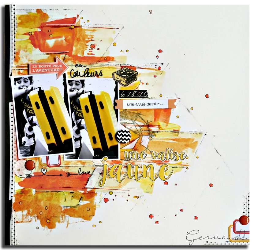 La valise jaune