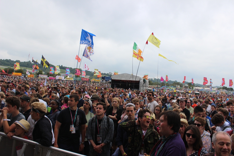 Glastonbury festival 26 juin 2015 Other Stage public