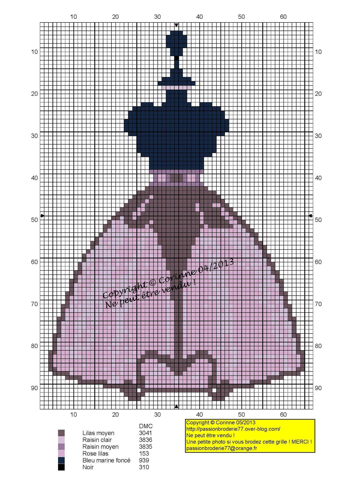 Mannequin robe mauve copie