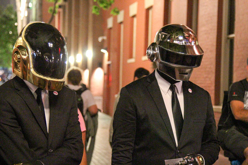 Le groupe Daft Punk