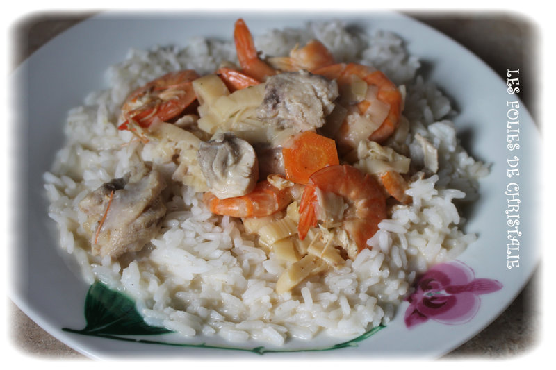 Poêlée poisson crevettes 6