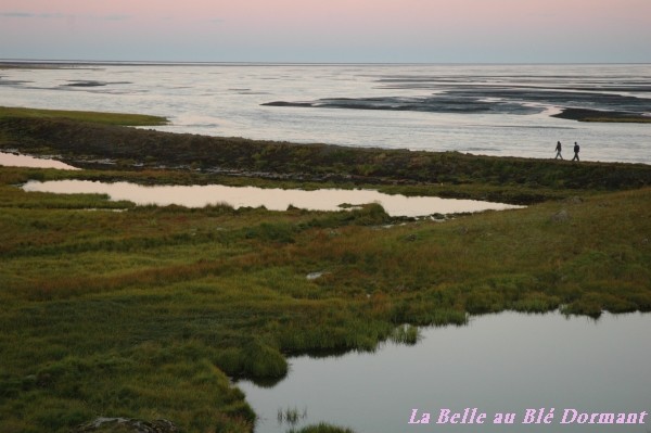 Coucher de soleil à Hvoll.