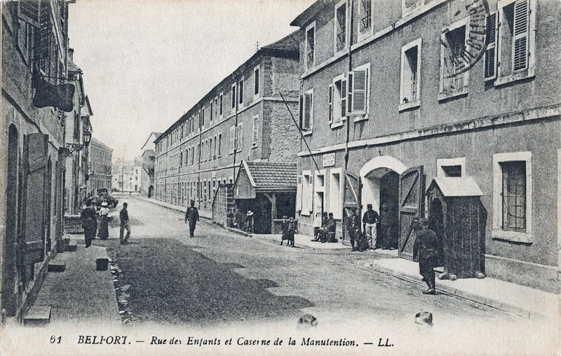 CPA Belfort Caserne de la manutention