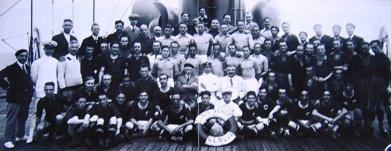 1930 Equipes sur le SS Conte Verde R