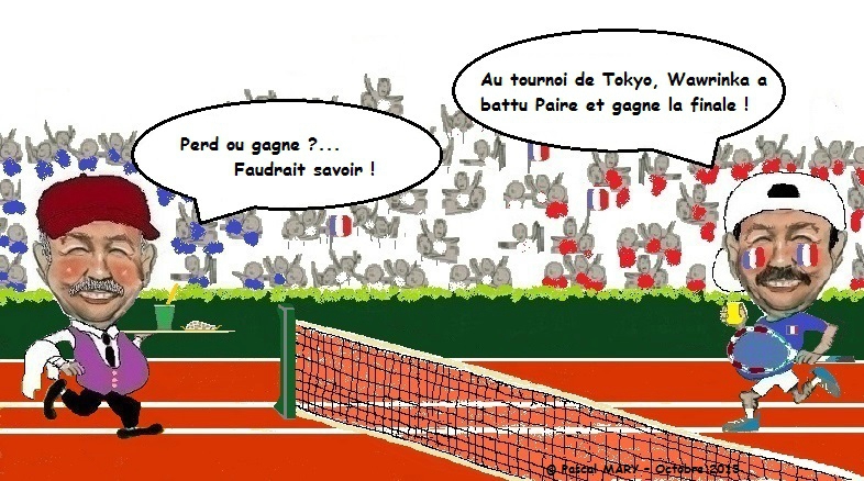 Tennis, finale du tournoi de Tokyo