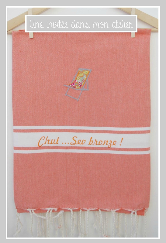 fouta-personnalisée-Liberty-margaret annie