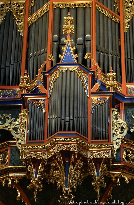 Cathédrale orgue détail