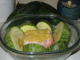 Rôti de porc aux courgettes