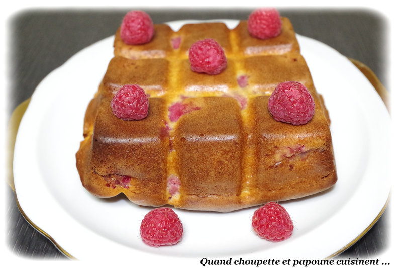 gâteau à la crème fraîche et aux framboises-2746