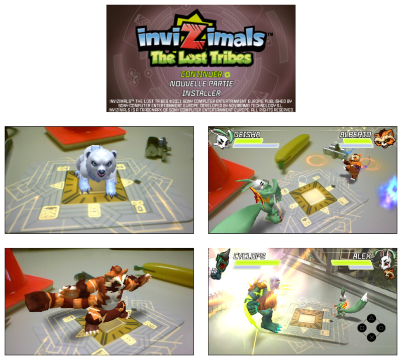 invizimals the lost tribes psp