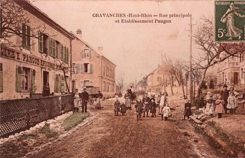 Cravanche CPA 1er établissement Pangon BF