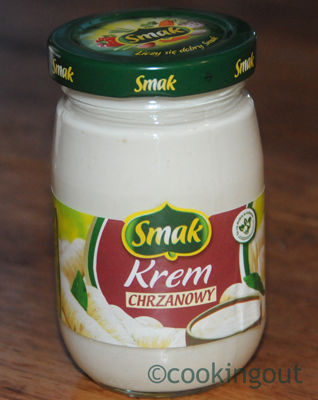 Crème de raifort recettes plats Huîtres en fine gelée, blinis de sarrasin aux algues, condiment avocat raifort