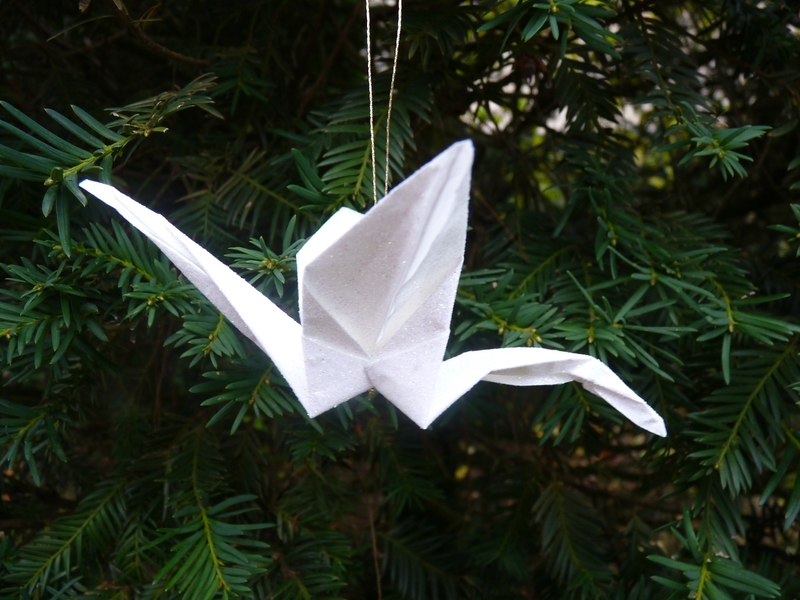 Grues en origami (4)