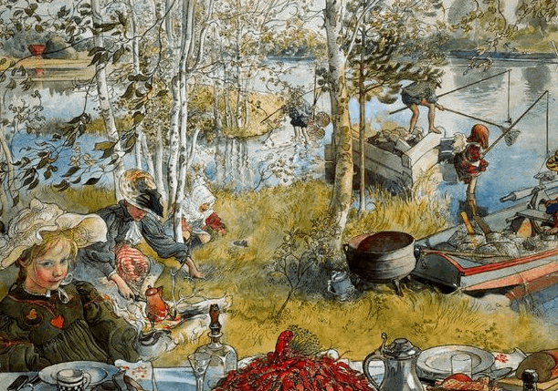 The-Crayfish-Season-Carl-Larsson