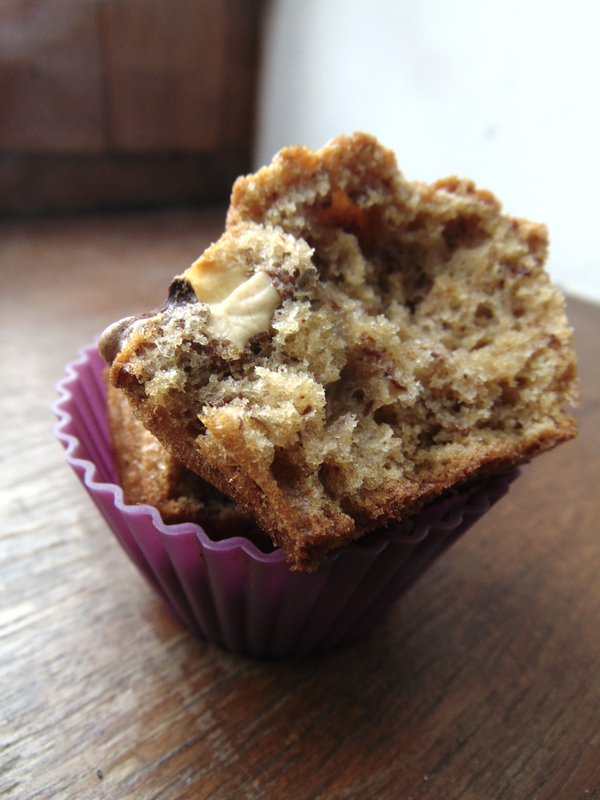 muffins banane noix