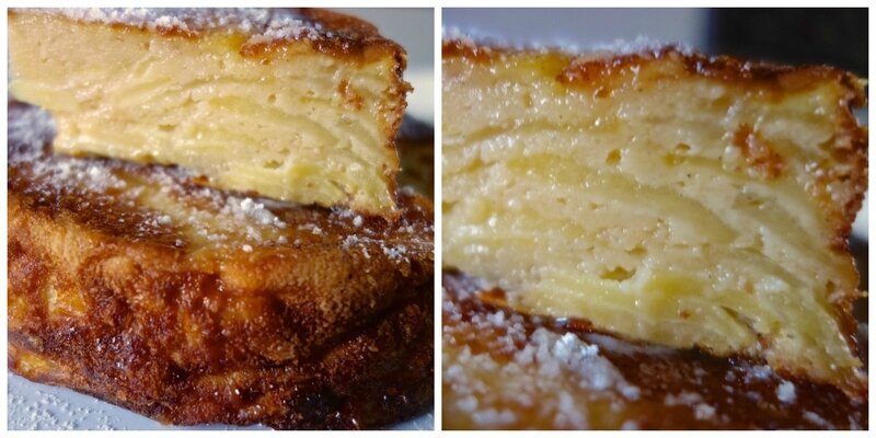 gâteau invisible aux pommes 2
