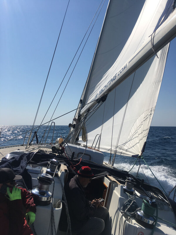 Au sud de Smokvica Vela, bord de sud en route vers Split, jeudi 19 mars 2020