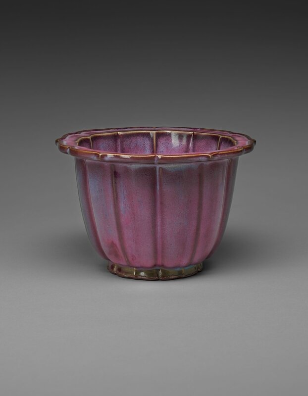 Lobed Flowerpot with Bracketed Foliate Rim, Ming dynasty, 1368-1644, probably 15th century (9)