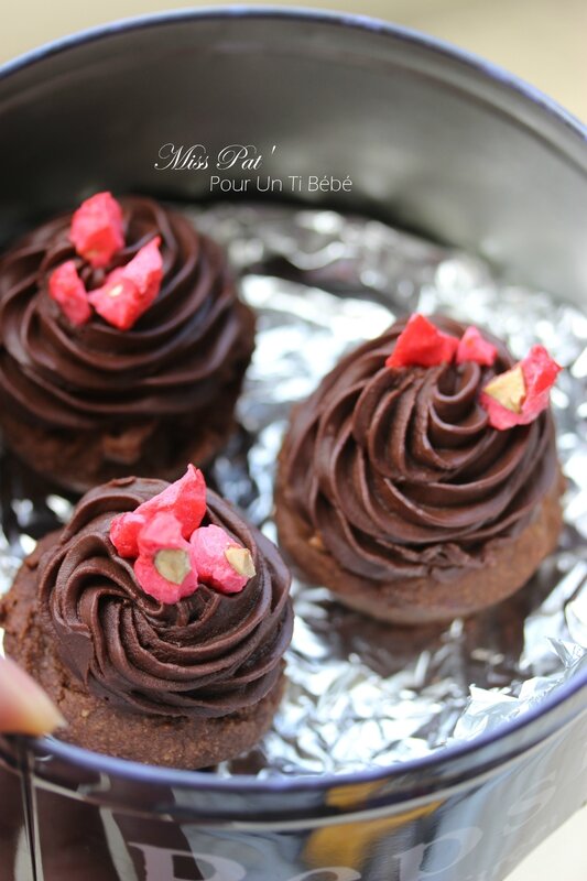 cupcakes choco amandes1