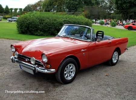 Sunbeam alpine 1725 cabriolet de 1967 (9ème Classic Gala de Schwetzingen 2011) 01