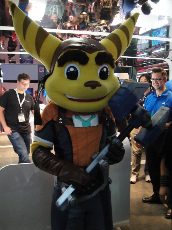 Ratchet du jeu « Ratchet and Clank: Rift Apart » à l’E3 2011