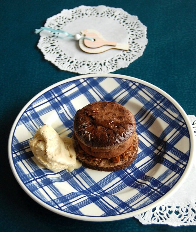 assiette gateau choco 3