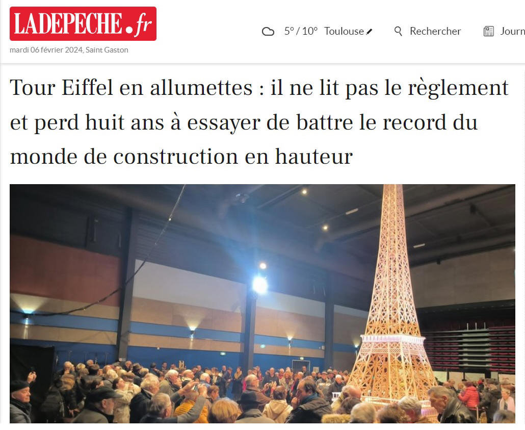 Le règlement, c'est le règlement